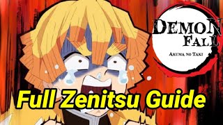 Roblox Demonfall | Full Zenitsu Boss Guide
