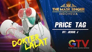 Kartika Putri Melongo Denger Suara Dokter Lalat Nyanyi Price Tag| THE MASK SINGER INDONESIA #3(1/6)
