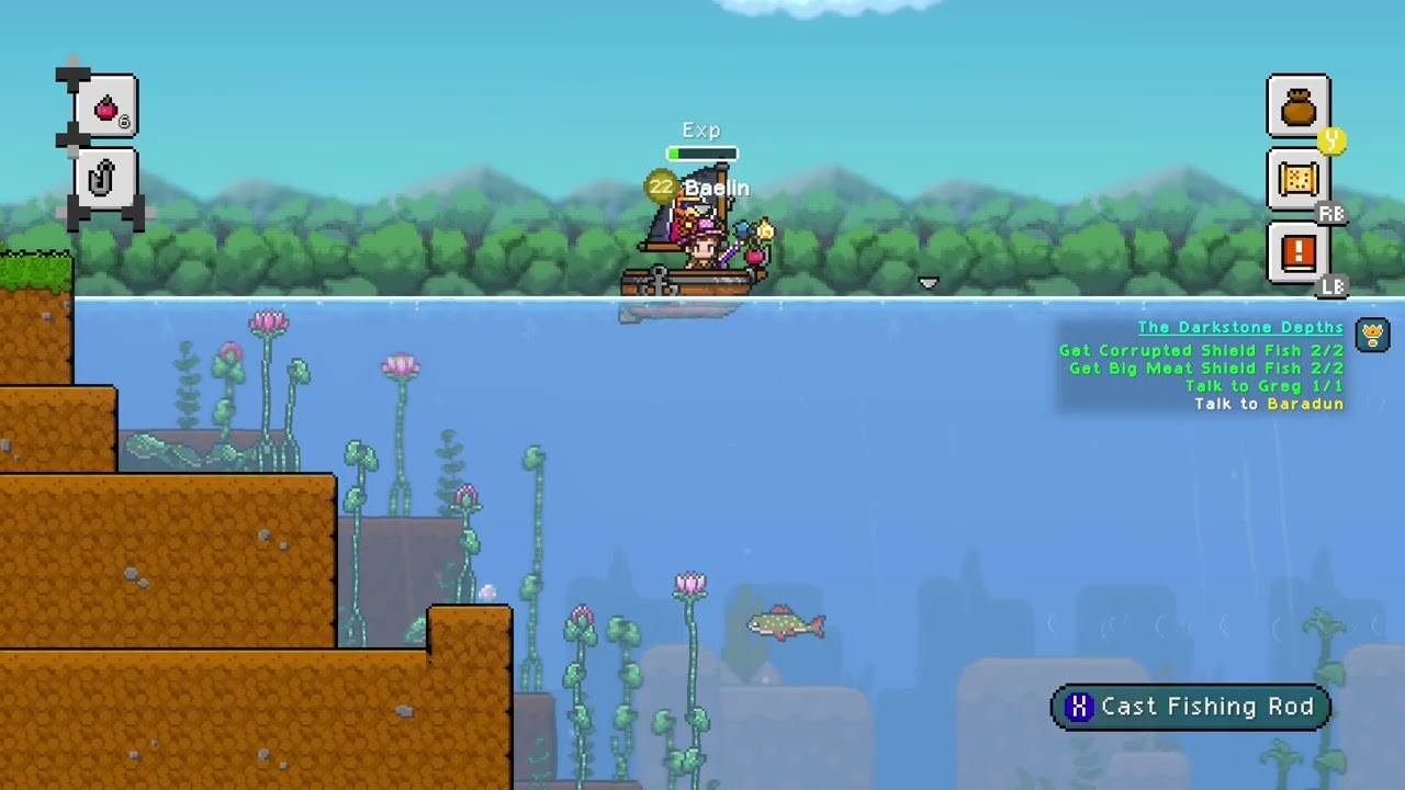 Nice Day for Fishing Playthrough - Part 11 - Wolf Fish & A Skeletuna Boat - No Commentary