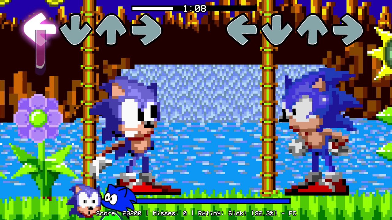 FNF - Dorkly sonic [TEST] - release date, videos, screenshots