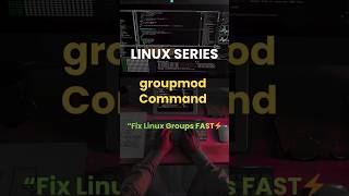 Linux groupmod Command Explained in 60 Seconds 🔥 | Rename & Change GID Fast #shorts