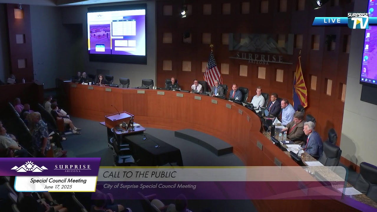 Special City Council Meeting - 06/17/2025