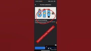 Facebook security key problem solved