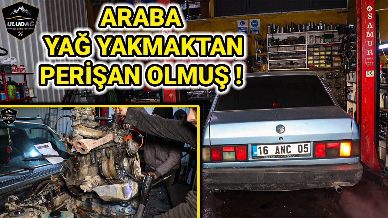 ARABAYA ÖYLE BİR MOTOR YAPTIK Kİ ŞOK OLACAKSINIZ! (Tofaş Doğan Motor Rektefiye Silindir Kapak Rvz)