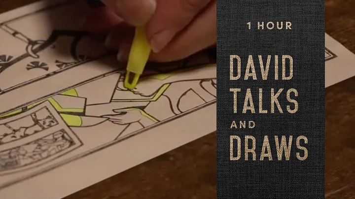 David Coloring and Handling Woodblocks // Unintent...