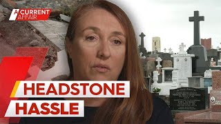 Mother's heartbreaking fight to repair loved one's gravestone | A Current Affair