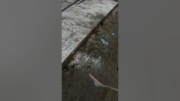 Powerful Tractor Pushes The Manure, How To Clean a Cowshed #farming #amazing #work #howto #cleaning