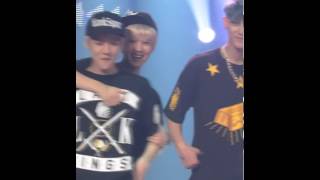 130809 Music Bank Ending Exo sehun luhan hunhan 뮤직뱅크 엔딩 세루