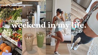 realistic days in my life ✨ ...motivation chat, nights out w/ friends, + a relaxing Sunday!