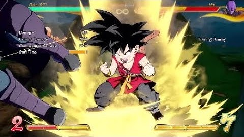 Dragon Ball FighterZ [Goku (GT) Solo Combo 6k damage]