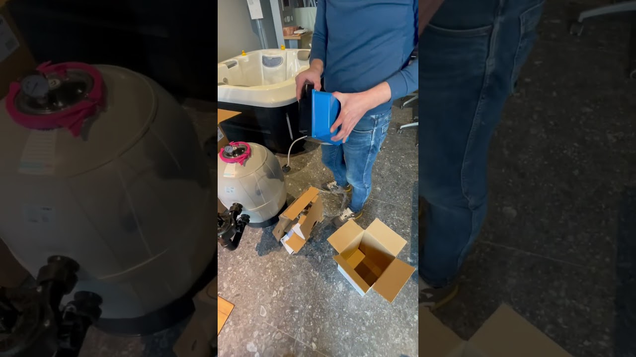 Unboxing: Automatic valve for backwashing pool filtration systems Peraqua AquaStar Easy II  