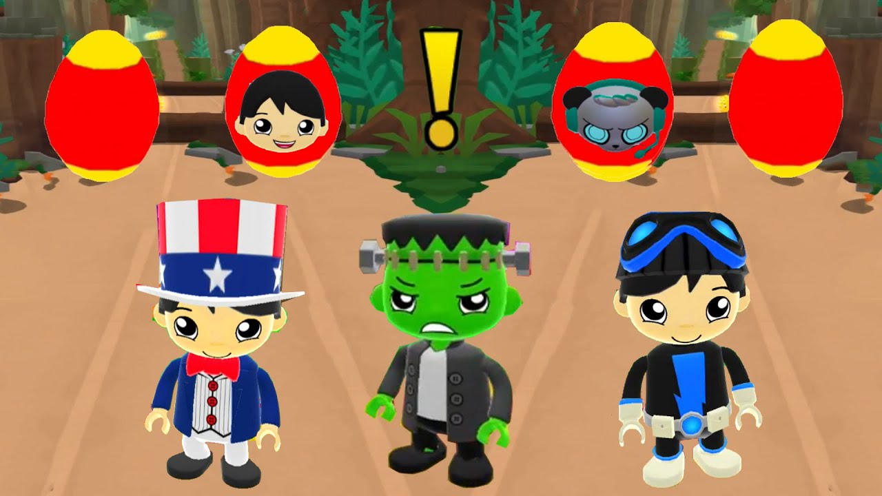 TAG WITH RYAN KART VS STIEN AND WASHINGTON DC RYAN VERSUS GAMEPLAY IN LAVA