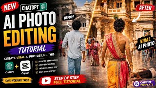 Krishna Video Kaise Banaye | ChatGPT AI Photo + CapCut Template | Full Video Editing Tutorial screenshot 3