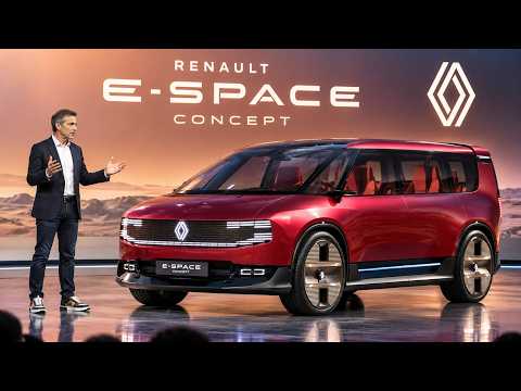 NEW Renault E Space Concept Revealed – The Future of Family Cars