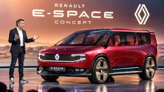 Details NEW Renault E Space Concept Revealed – The Future of Family Cars News