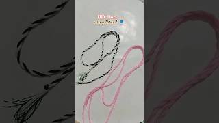 How to make Dori using thread at home #threads #craftideas #threadart #art #diy #craft