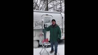 Freezing Potable RV Antifreeze in Different Concentrations | Comparing Frozen Salt Water #shorts