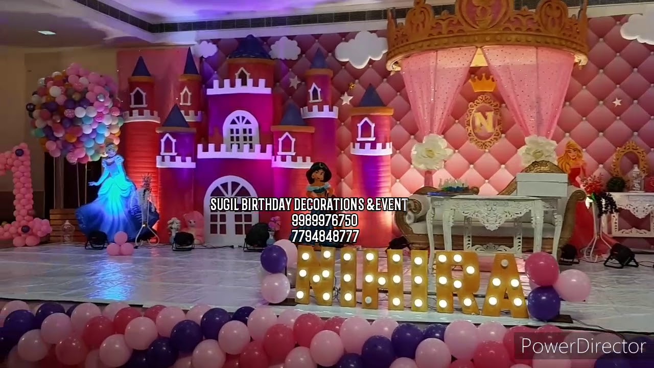 Sugil birthday decorations &events, andhrapradesh and Telangana YouTube