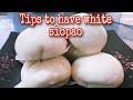 Asado siopao | tips to have whiter siopao