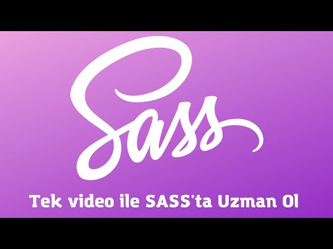 Video: Sass, CSS'den daha mı iyi?