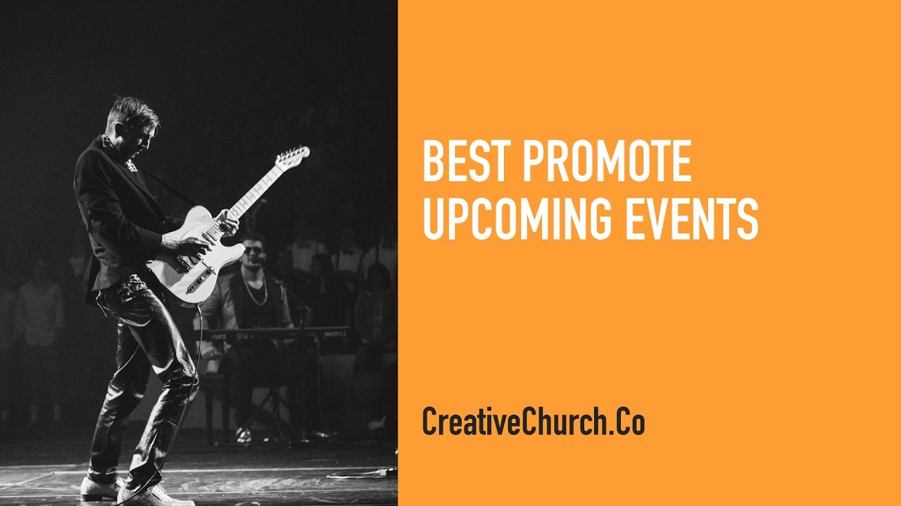 Best Way to Promote Events on Social Media for Church