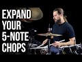 Creative 5note grouping orchestrations  drum lesson