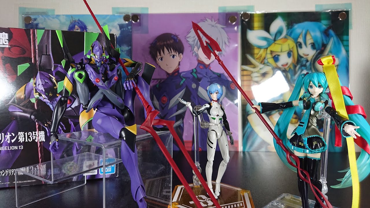 ROBOT魂 SIDE EVA エヴァンゲリオン第13号機 レビュー - YouTube