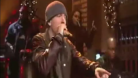 Eminem feat Lil Wayne - No Love Live on SNL