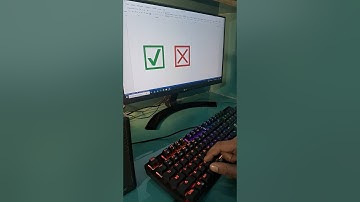 Right & Wrong Symbol Shortcut key in ms word #shorts #short