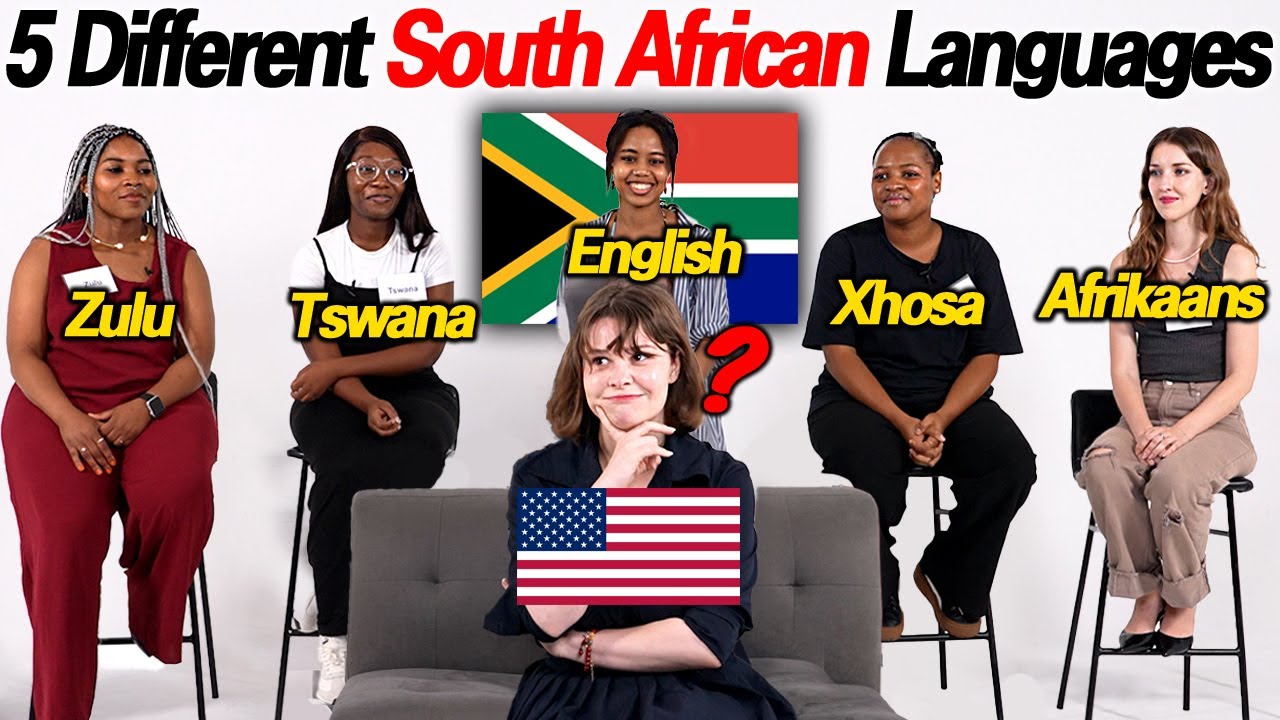 Can American Distinguish 5 Different South African Languages?