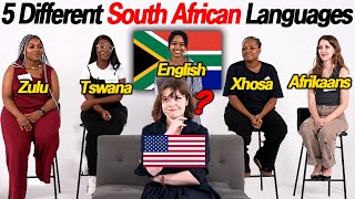 Can American Distinguish 5 Different South African Languages