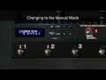 ES-5 Quick Start Chapter 3: Switching Between Memory and Manual Modes