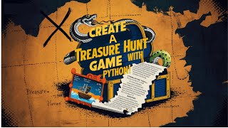 Treasure Hunt With Python 😎✨#4 #pythonprojects #pythonprogramming