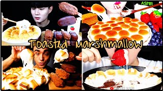Marshmallow Smores Dip Compilation Kyokwang Lychee Minee Eats Mcbang Saltedcaramel
