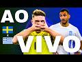 SUÉCIA x GRÉCIA AO VIVO AGORA | Pré-Copa do Mundo 2026