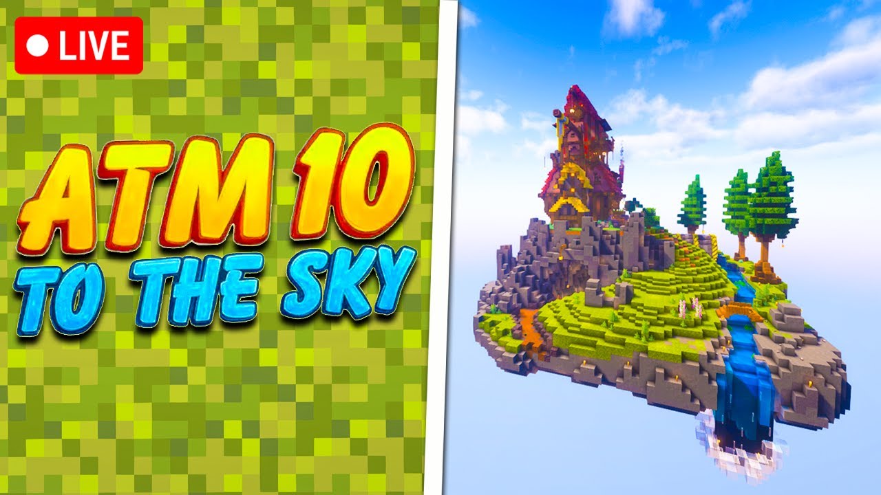 All The Mods 10 To The Sky! | Ep 10 | Modded Minecraft Live! - YouTube