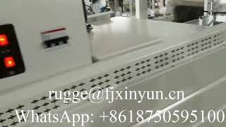 High technology labeling maxi roll paper heat shrink packing machine