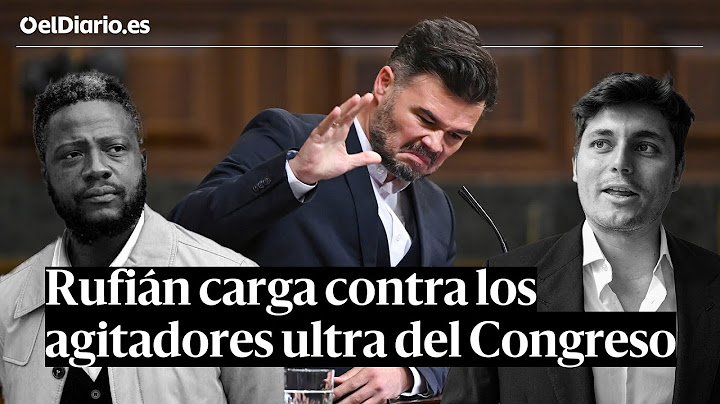 RUFIÁN contra los AGITADORES ULTRA del CONGRESO: "Son sicarios, no periodistas incómodos"