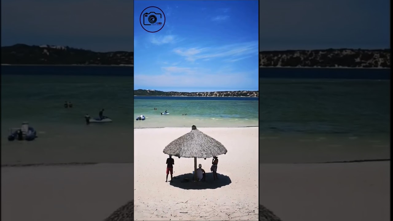 Beach of Bilene Mozambique | Praia do Bilene #bilene #moçambique #maputo #shorts #naturegraphy
