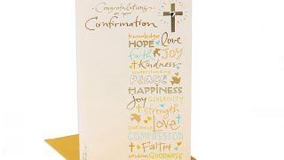 American Greetings Confirmation Card (Congratulations)
