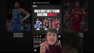 Is Any Team Coming Back Down 31 nba playoffs