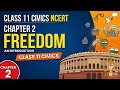 Class 11 Political Science (Part B - Political Theory) Chapter 2: Freedom