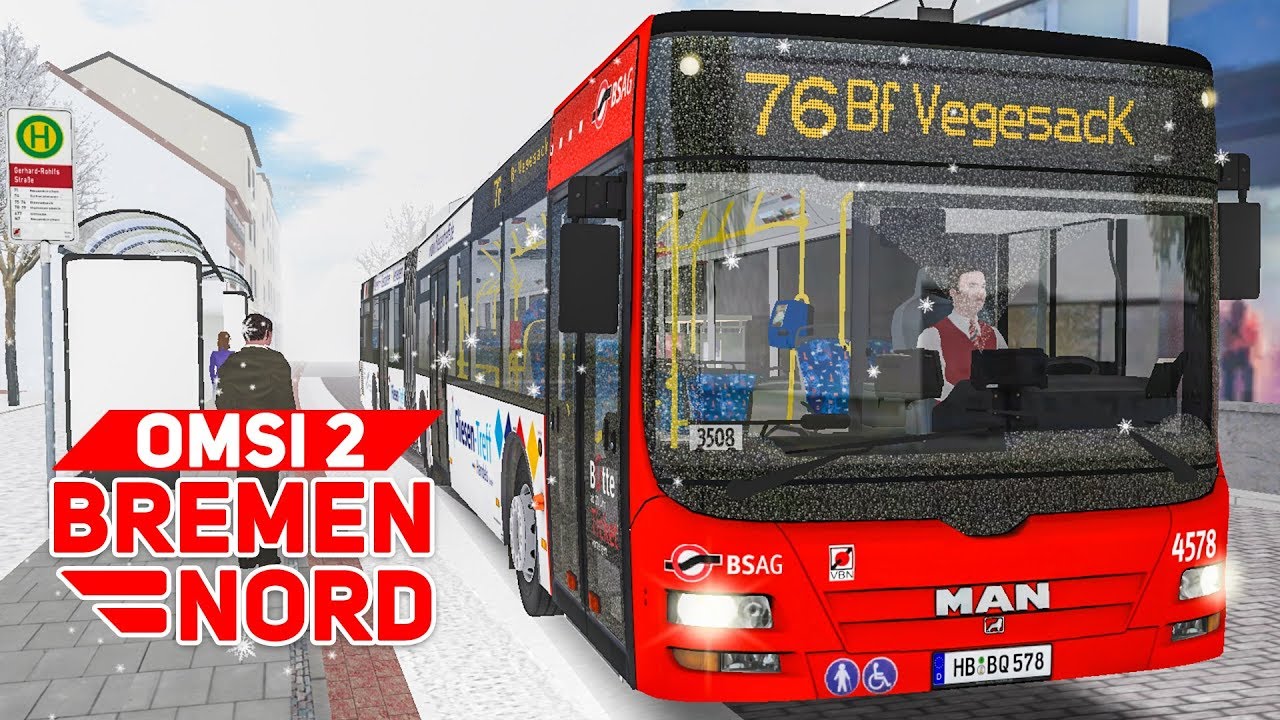 OMSI 2: BREMEN NORD #7: Mit dem Bus über rote Ampel fahren? | BUS-SIMULATOR