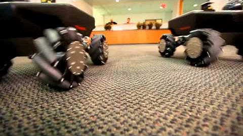 Robotnik Summit XL Omni - Mecanum wheels