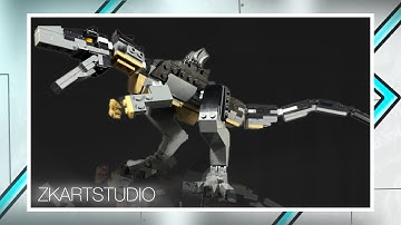 How to build The Giganotosaurus in lego