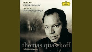 Schubert: Schwanengesang, D. 957: XIV. Die Taubenpost: Ich habe eine Brieftaub (D. 965A)