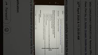 TCS prime interview expr. Application form not download issue. Real interview experience prime. #job