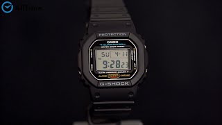 Обзор часов от эксперта: Японские наручные часы Casio G-SHOCK DW-5600E-1V