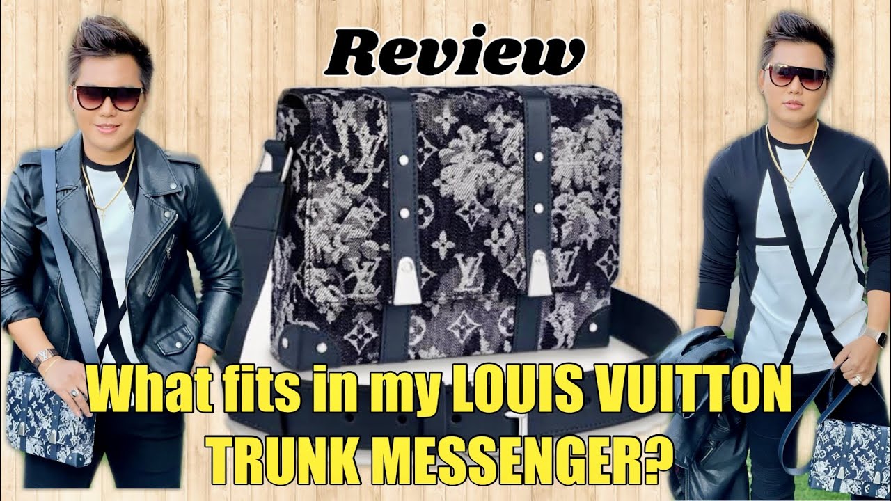 Louis Vuitton NM District Messenger Bag Review & Try On (Damier Graphite  Black - Virgil Abloh - LV) 