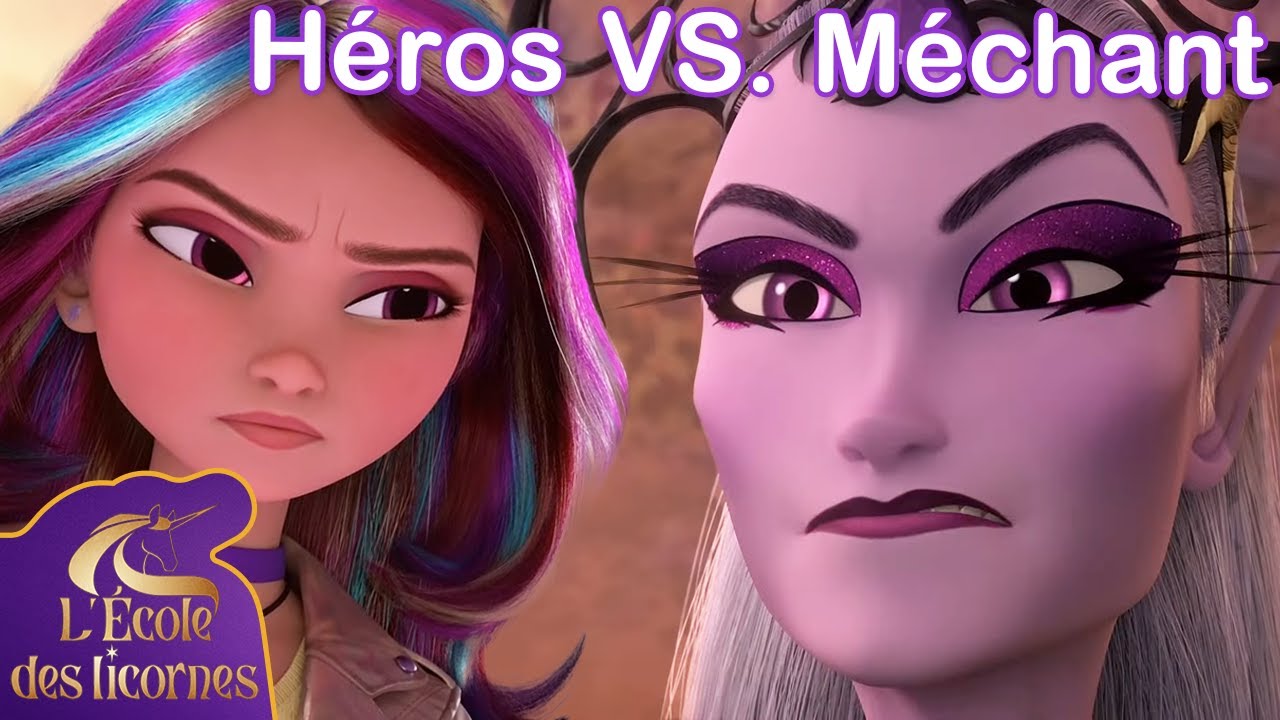 Héros VS. Méchant | L'École des Licornes | Dessins animés pour enfants
